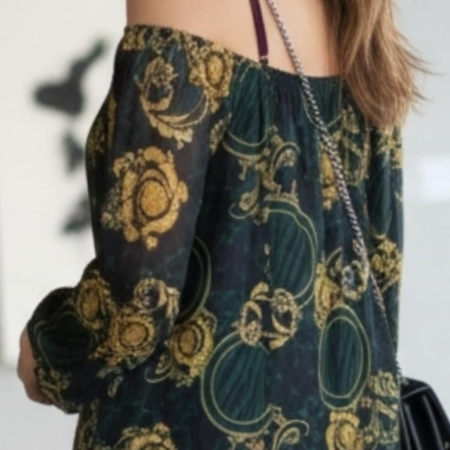 Rochie eleganta lunga din matase [1]