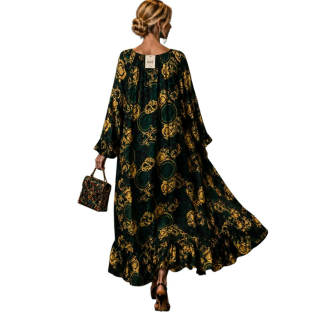 Rochie eleganta lunga din matase [1]
