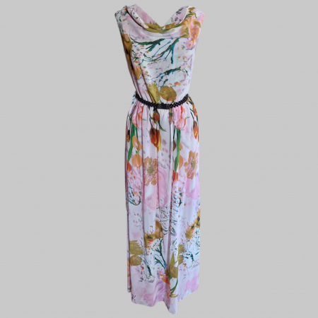 Rochii lycra & poliester & voal - Rochie imprimeu floral