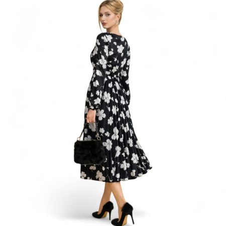 rochie scurta plisata [2]