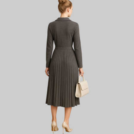 rochie plisata parte peste parte [1]