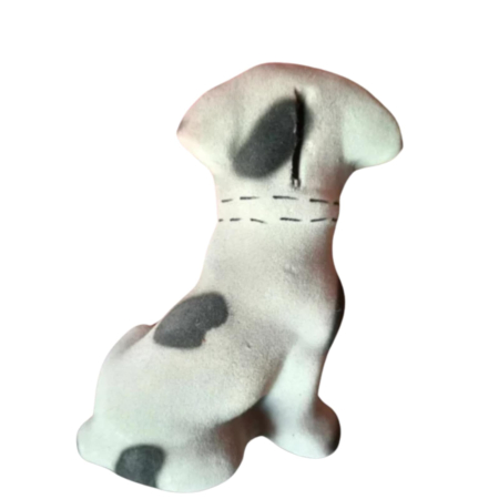 statueta din ceramica in forma de catel [2]