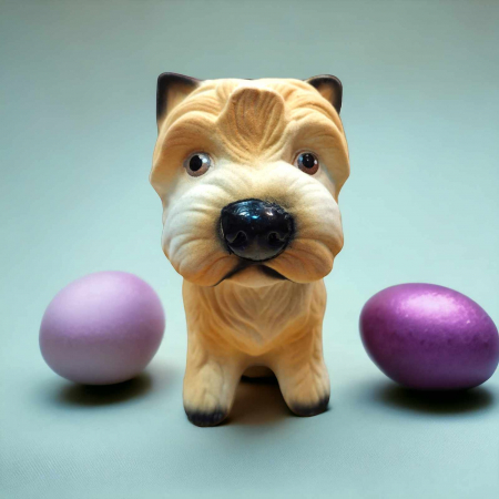 Decoratiuni - Statueta Pusculita Catel Bichon