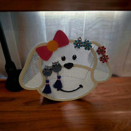 Decoratiuni pentru casa - Suport cercei catel