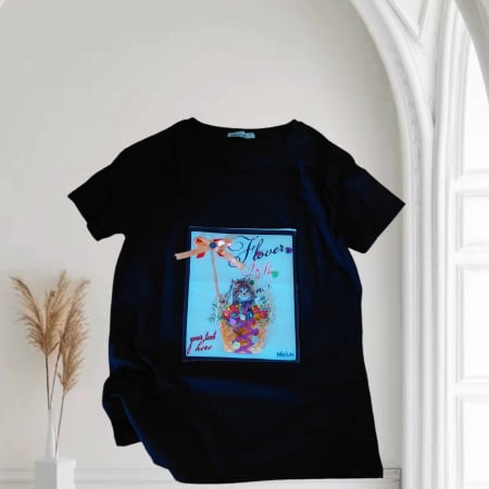Tricouri pisici - tricou pisici din bumbac