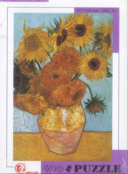 Puzzle 300 piese - Vaza cu floarea soarelui [1]