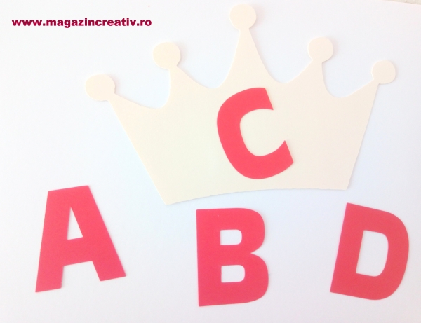 Coroana litera - set creativ [2]