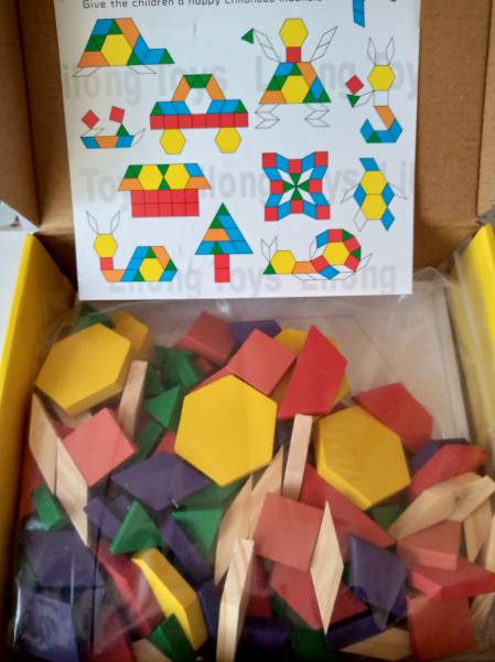 Tangram lemn 125 piese [2]