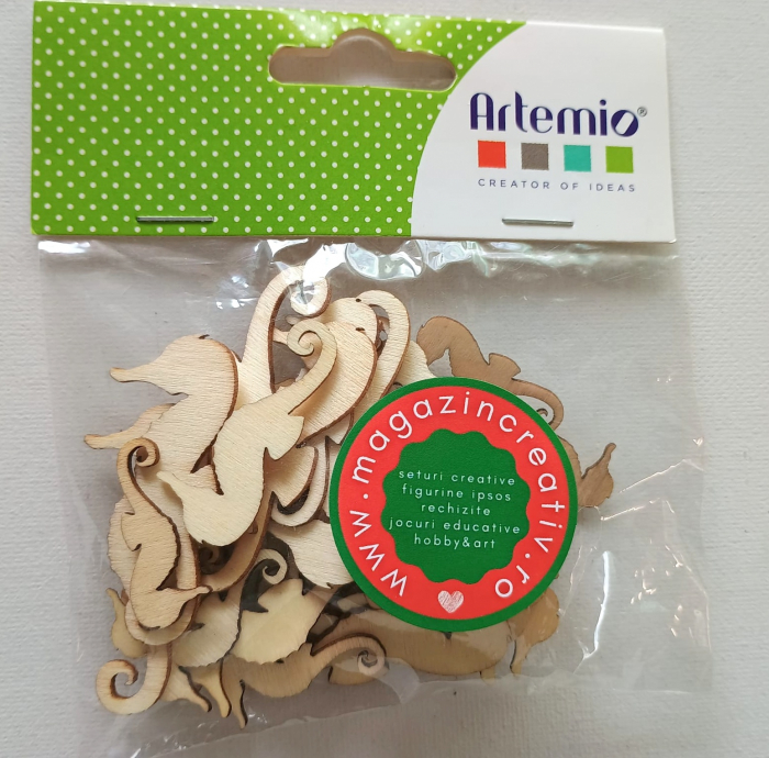 Accesorii creatie lemn 6 buc - albina [1]