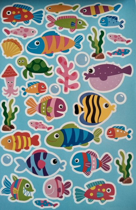 Set cu autocolante animale marine [2]
