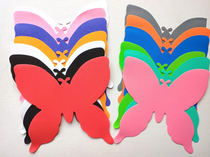 Fluturi 16 cm - accesorii craft spuma [1]