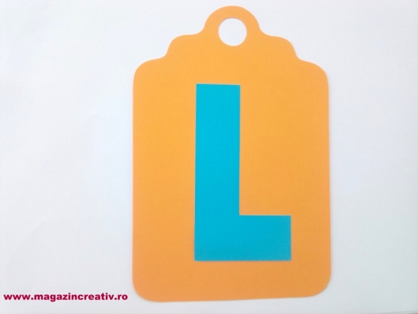 Ghirlanda cu litere sau cifre - 1 element [13]