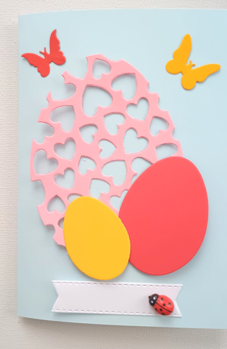 Iepure cu morcovi și flori - set creativ felicitare [4]