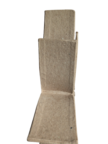 Floare - decoratiune carton presat reciclat 23 cm [2]