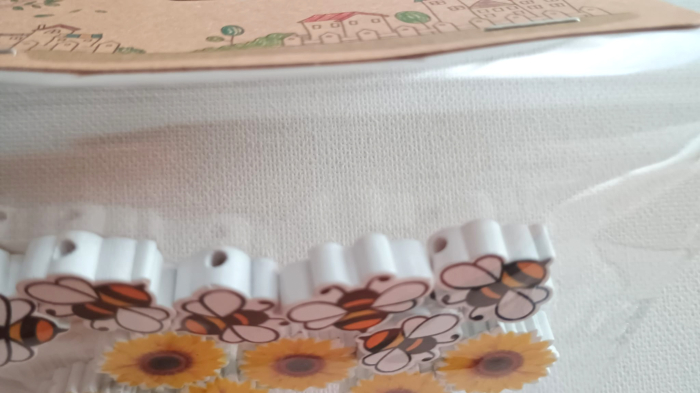 Năsturei lemn color - fluturi 30 buc/ set [4]