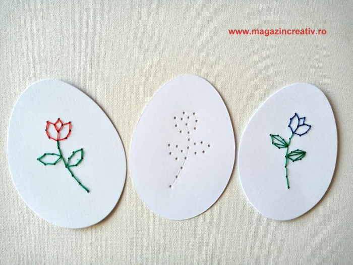 Oua carton pentru cusut - set creativ 16 bucati [4]