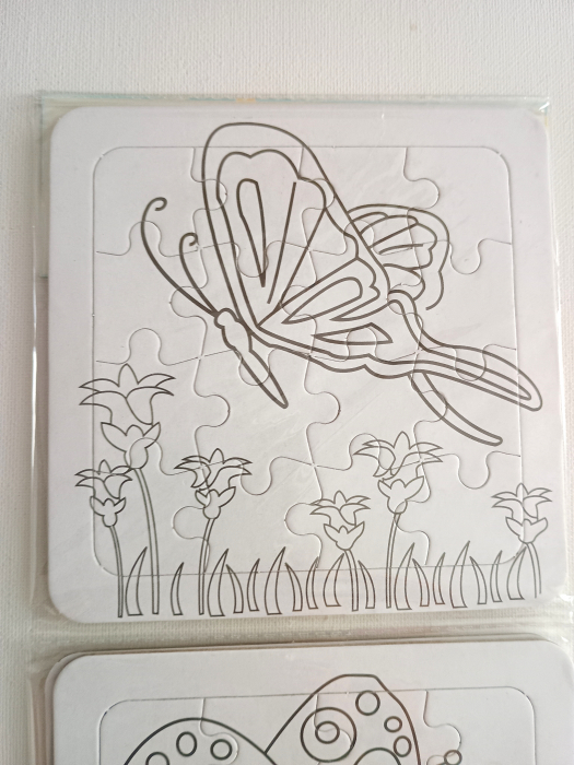 Puzzle carton pentru desenat mediul acvatic [2]