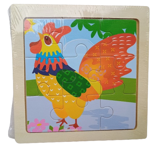 Puzzle incastru lemn cocos [1]
