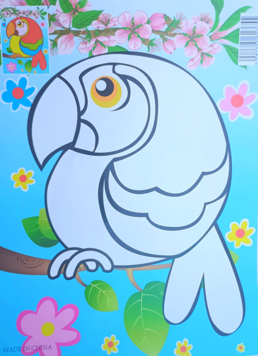 Puzzle pe numere cu strasuri 24X27cm fetita [2]