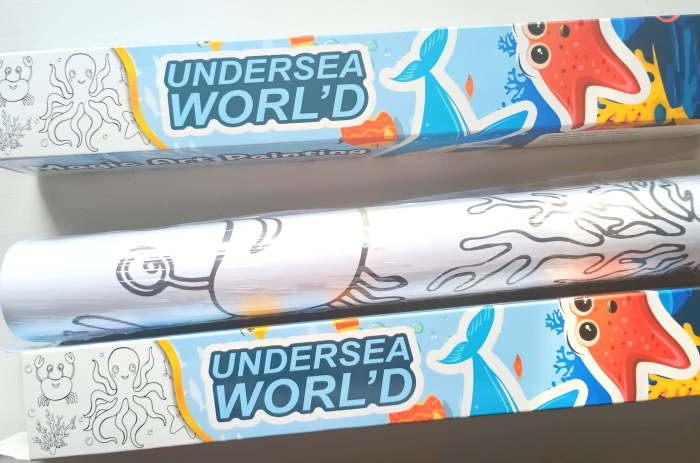 Rolă pentru colorat 3 metri - mediul acvatic [1]