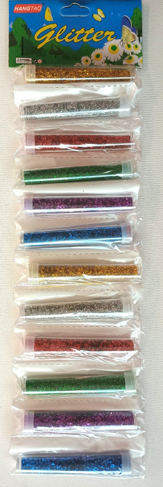Sclipici pudra la tub set 12 buc [1]