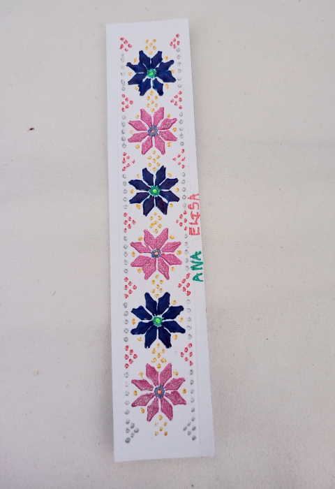 Semn carte pentru decorat 15 cm/ 3 cm - model traditional [4]