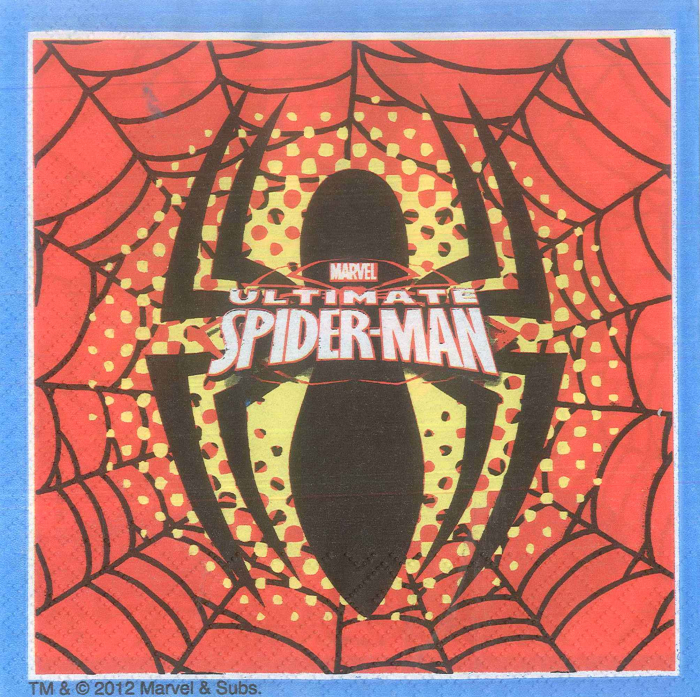 Servetel decorativ Omul Paianjen [2]