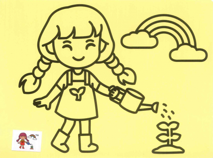 Set 100 planse AA nisip colorat A4 [6]