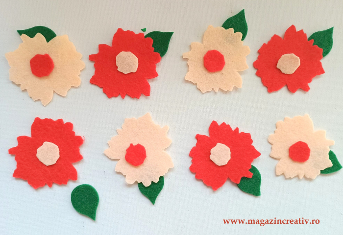 Set creatie 8 flori fetru [1]