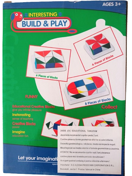 Set geometrie TANGRAM 15 pcs [2]
