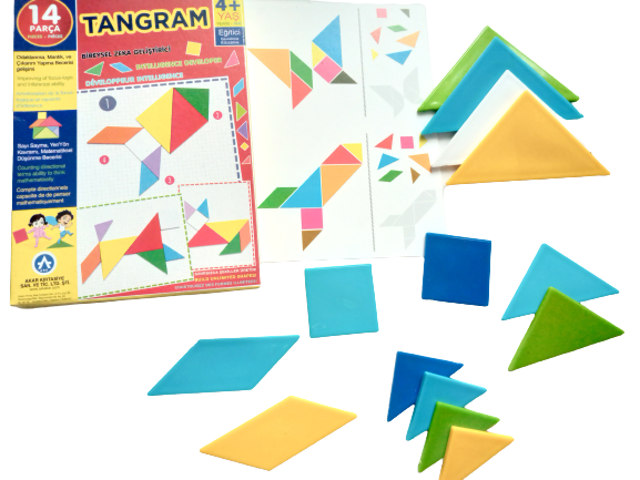 Set geometrie TANGRAM 15 pcs [1]
