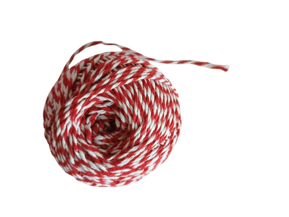 Sfoara rasucita alb rosu 60 m [2]