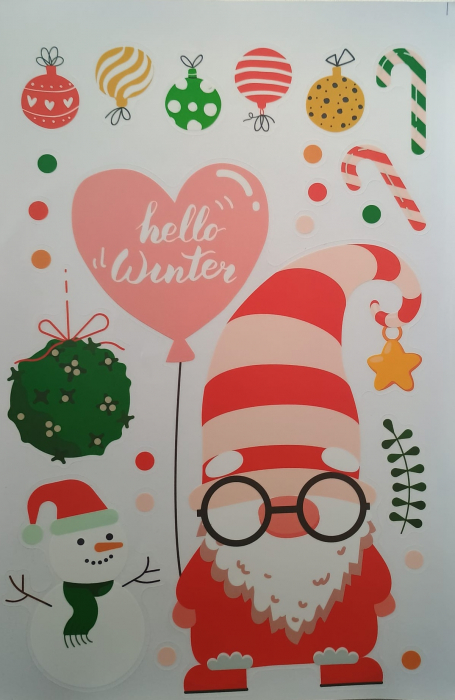 Sticker Craciun pentru geam 2 [1]