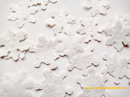 DECUPAJE - 24 fulgi nea hartie transparenta