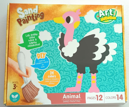 Joc creativ nisip colorat - Animale [2]