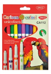 CREIOANE. CARIOCI. - Carioca 12C varf conic Unicolora