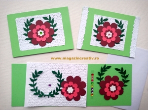 Felicitarea reginei - set creativ