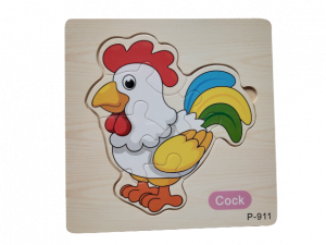 PUZZLE - Puzzle incastru lemn Cocos