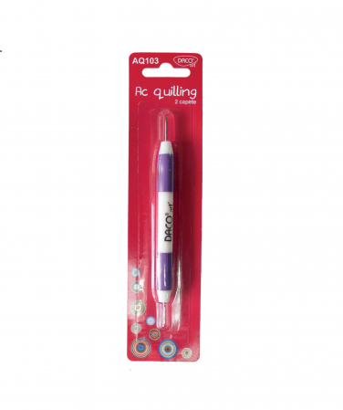 UNELTE HOBBY. SABLOANE.STAMPILE - Ac quilling cu 2 capete