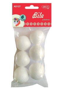 ACCESORII DIN POLISTIREN - Bile set 6 45mm