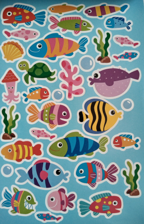 Set cu autocolante animale marine [1]