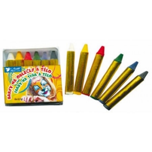 CREIOANE. CARIOCI. - Set 6 buc. vopsele pentru față 2.5 g/buc