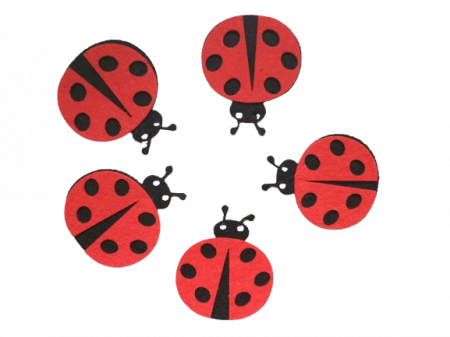 BUBURUZE - Trifoi dublu cu autoadeziv - set 4 buc.