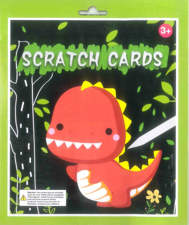 PLANSE NISIP COLORAT. RĂZUIRE. TRANSFER. ZGARIERE. - Set creativ scratch art - dinozauri