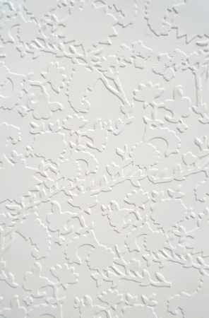 CARTON CU MODEL IN RELIEF - Carton embosat tablou cu flori