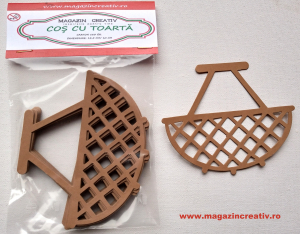 DECUPAJE MARI 6-25 CM - Cos cu toarta