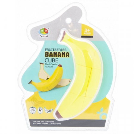 JOCURI FAMILIE - Jucarie cub rubik Banana