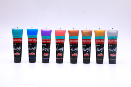 PICTURA - Culori acrilice metalizate 8 culori 36 ml