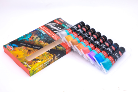 Culori acrilice metalizate 8 culori 36 ml [1]