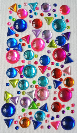 OCHI MOBILI. DIAMANTE. PAIETE. - Abtibild diamante rotunde